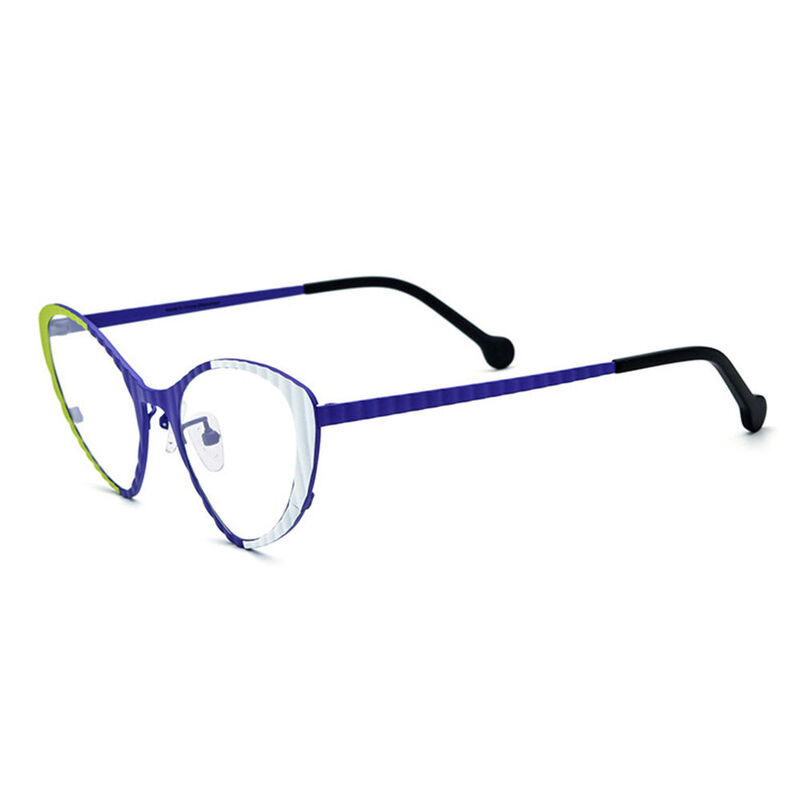 Washingto Cat Eye Purple Glasses