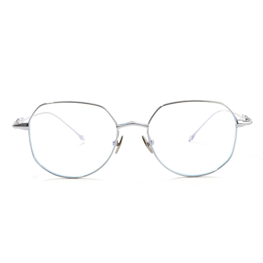 Occhiali da Vista Darlene Poligono Argenteo