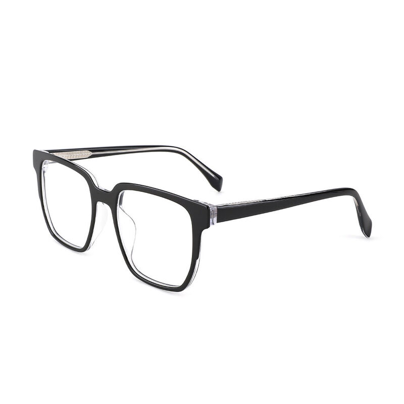 Notion Rectangle Black Glasses