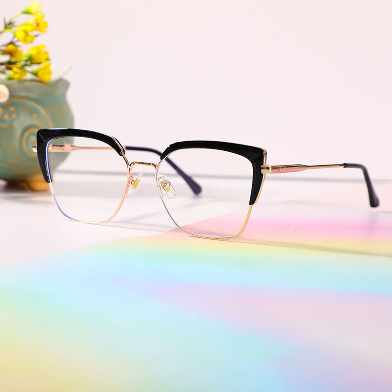 Turner Cat Eye Black Glasses