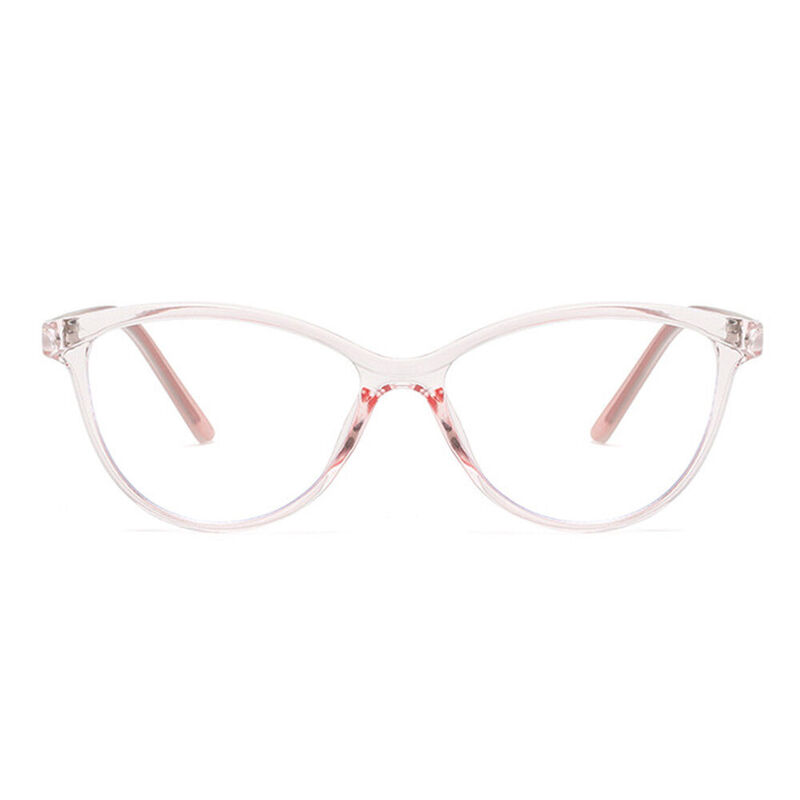 Laurie Oval Pink Glasses