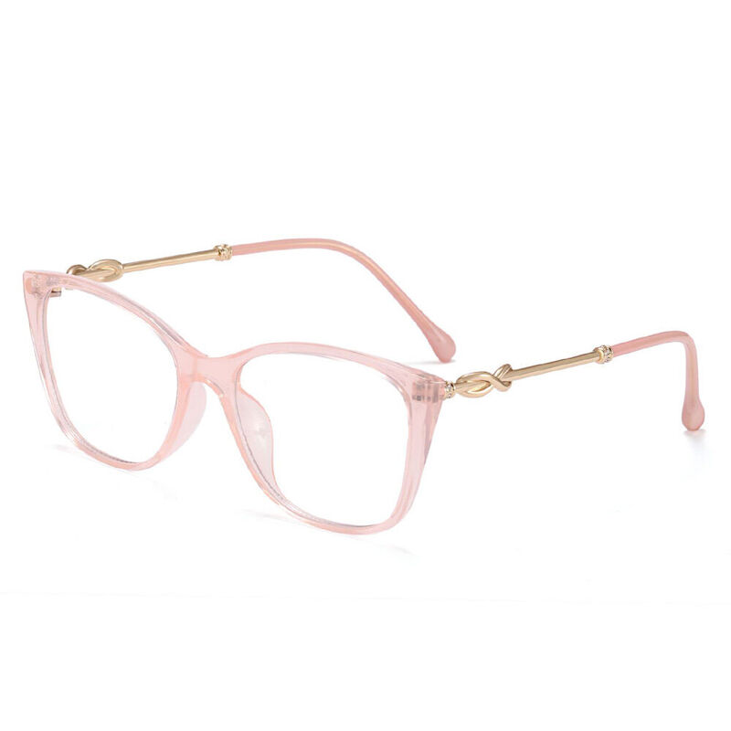Adeben Cat Eye Pink Glasses