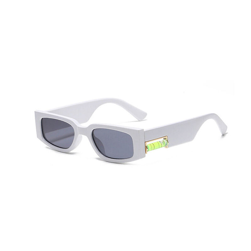 Adelaide Oval White Sunglasses