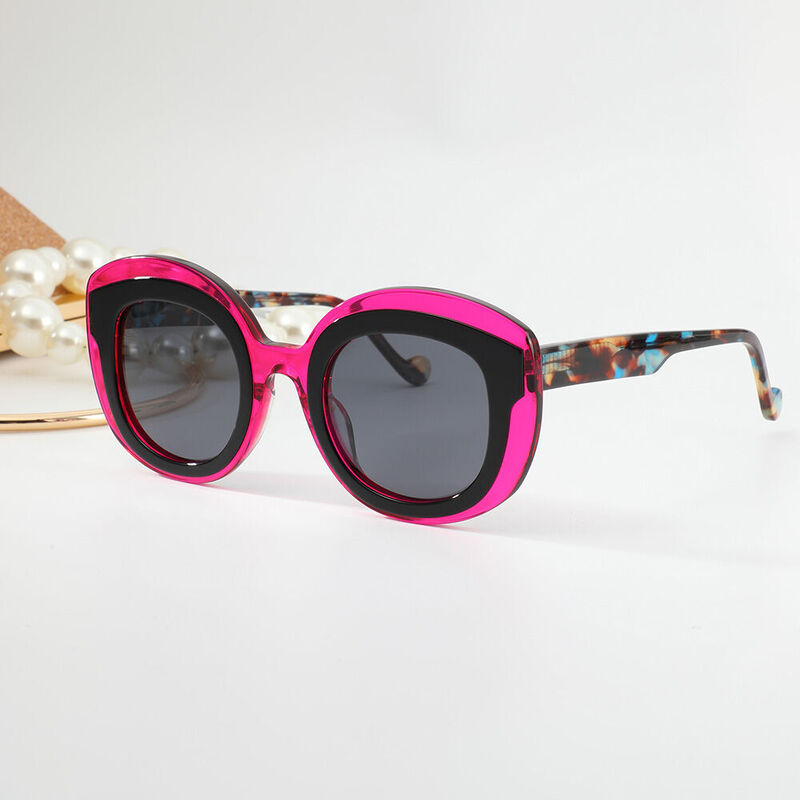 Dolores Cat Eye Pink Sunglasses