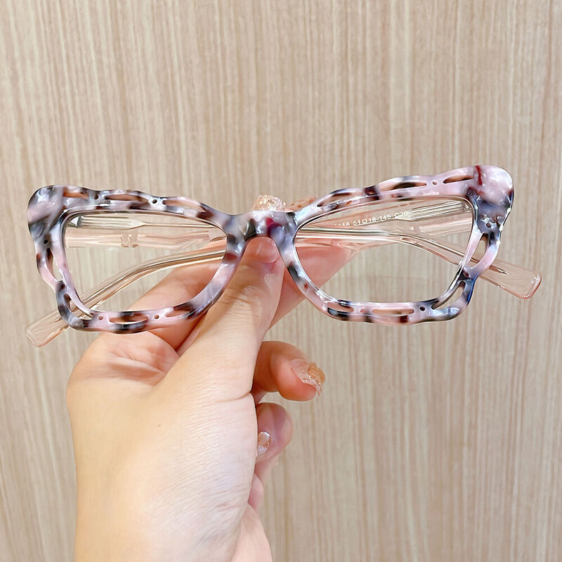 Occhiali da Vista Patienca Cat Eye Rosa