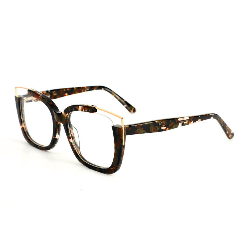 Occhiali da Vista Veromca Cat Eye Marrone