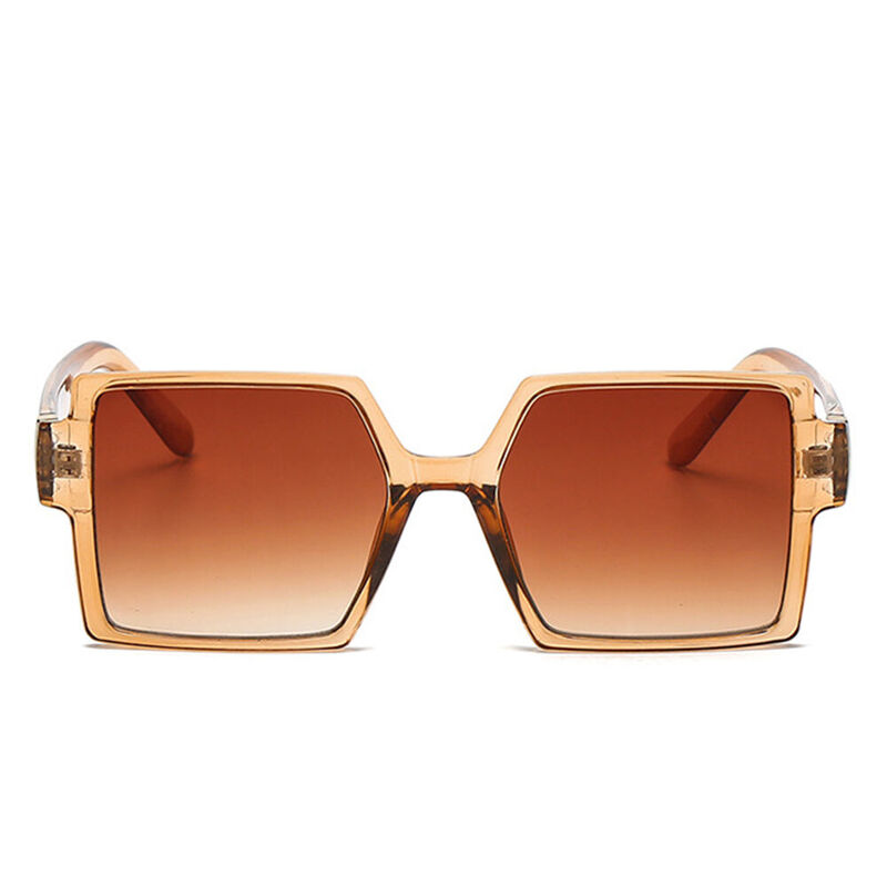 Ericka Square Champagne Sunglasses
