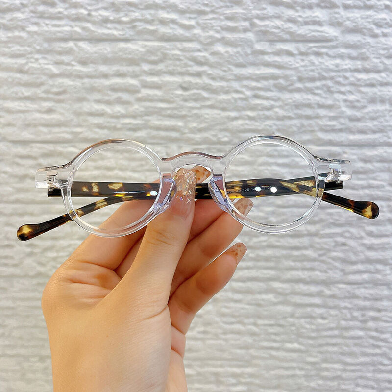 Bvck Round Clear Glasses