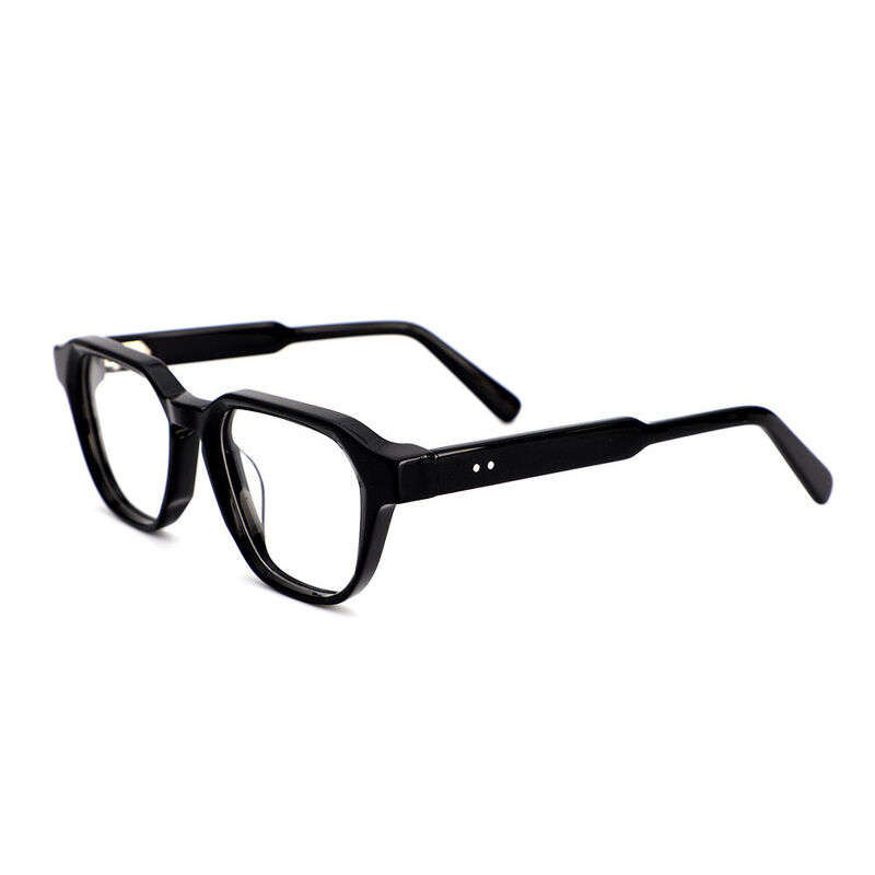 Patrick Square Black Glasses