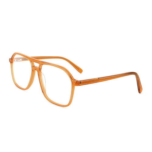 Tammie Aviator Orange Glasses