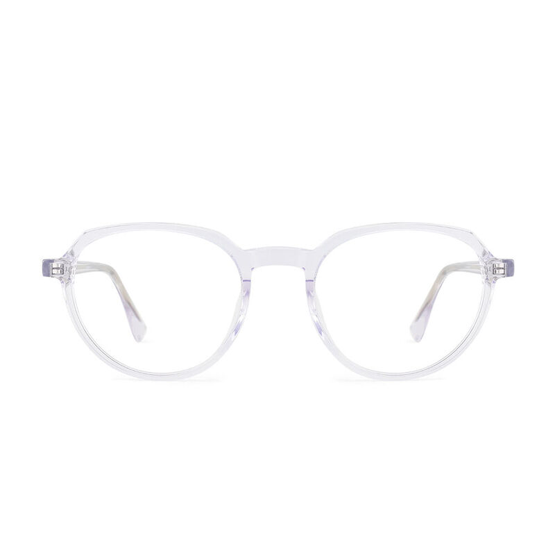 Effy Round Transparent Glasses