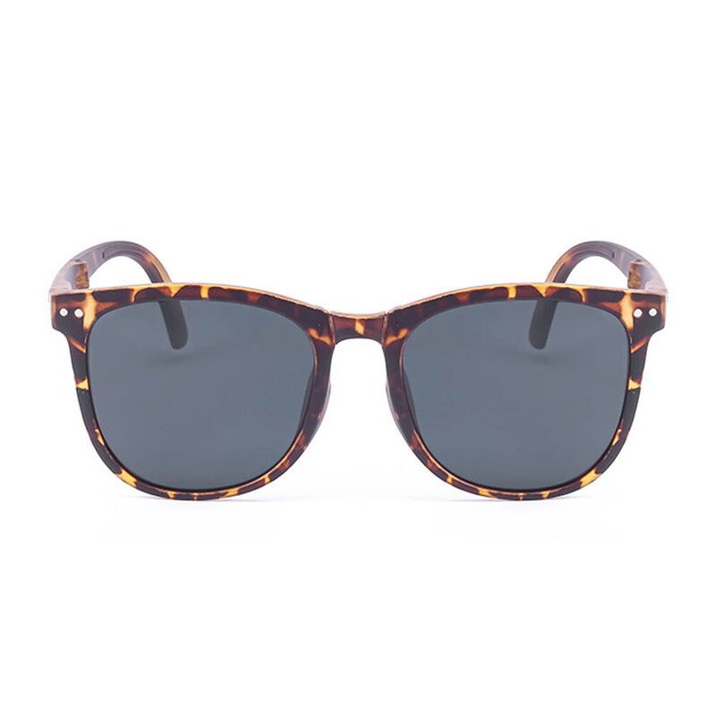 Edna Square Tortoise Sunglasses