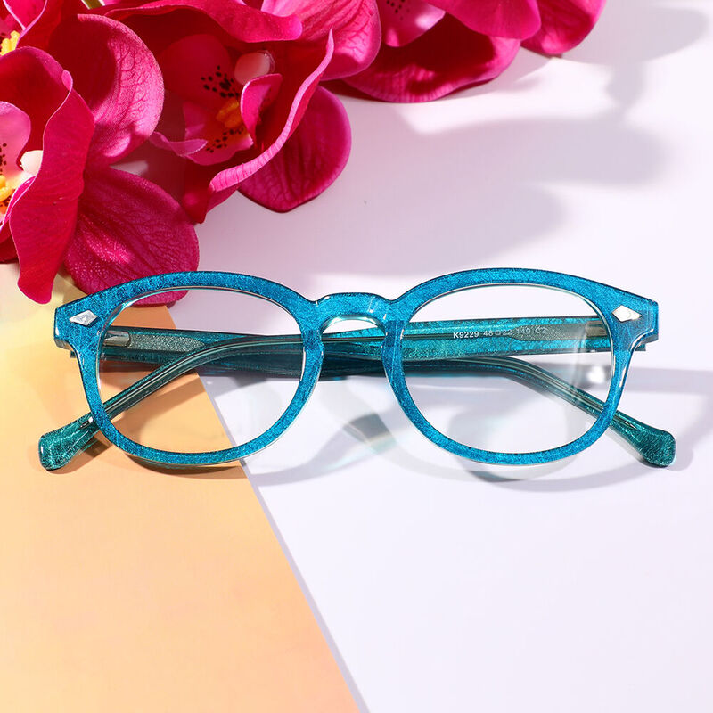 Ralph Quadratische Blaue Brille