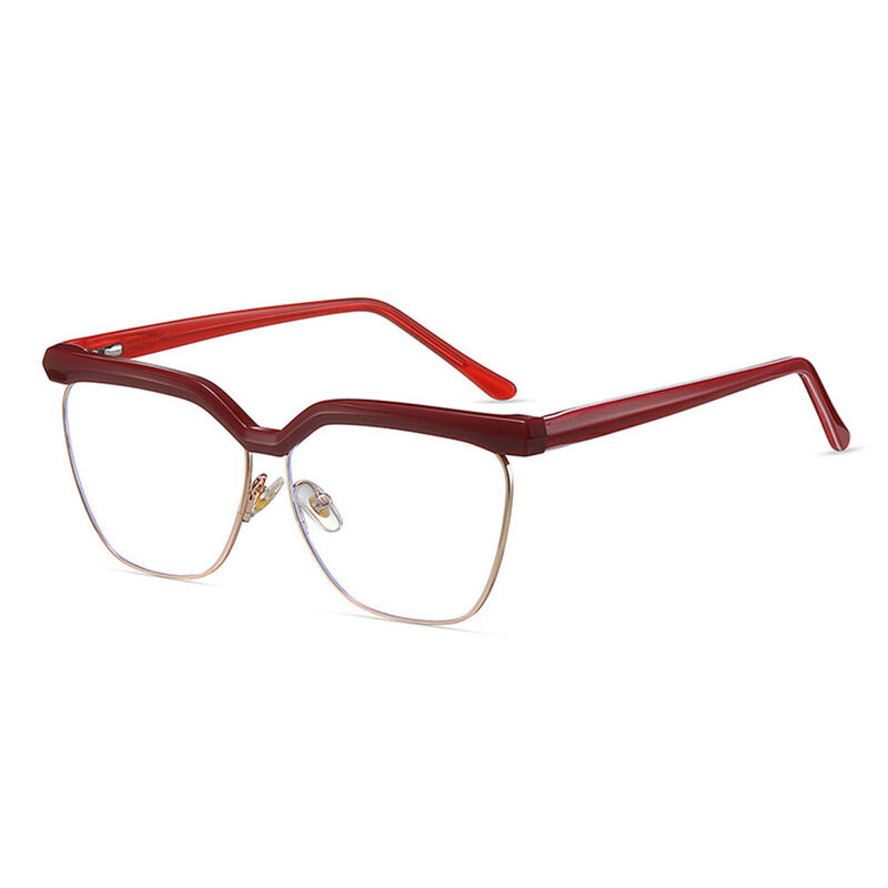 Gaskell Aviator Red Glasses