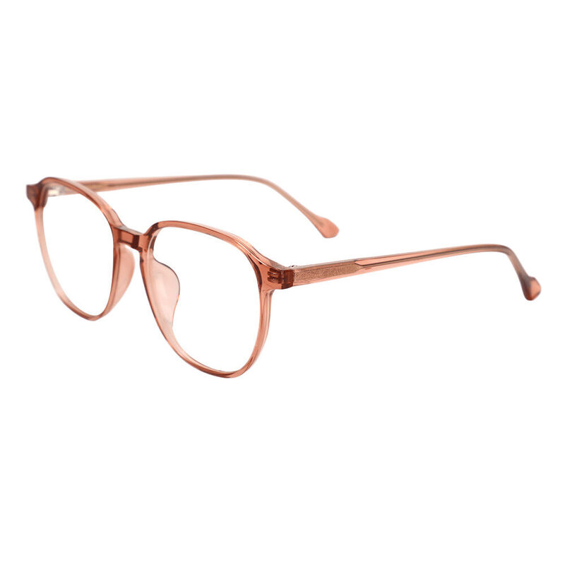 Armstrong Square Pink Glasses