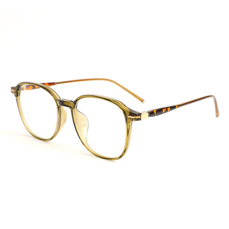 Gavin Square Green Glasses