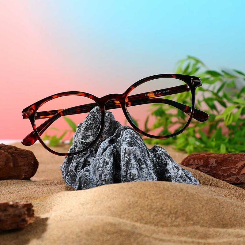 Lunettes de Vue Darren Ronde Écaille
