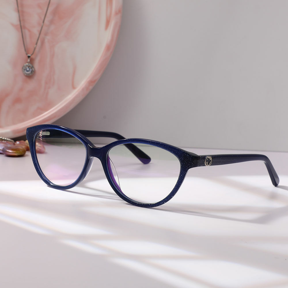 Arabell Cat Eye Blue Glasses
