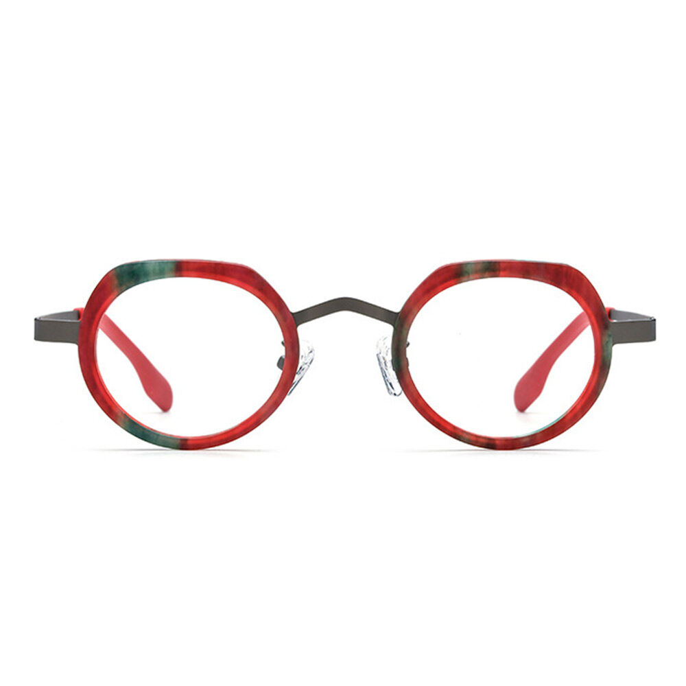 Lunettes de Vue Congreve Ronde Rouge