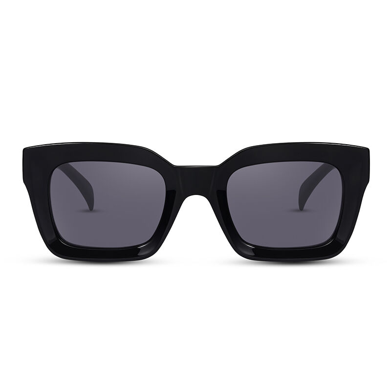 Futureland Rectangle Black/Grey Sunglasses