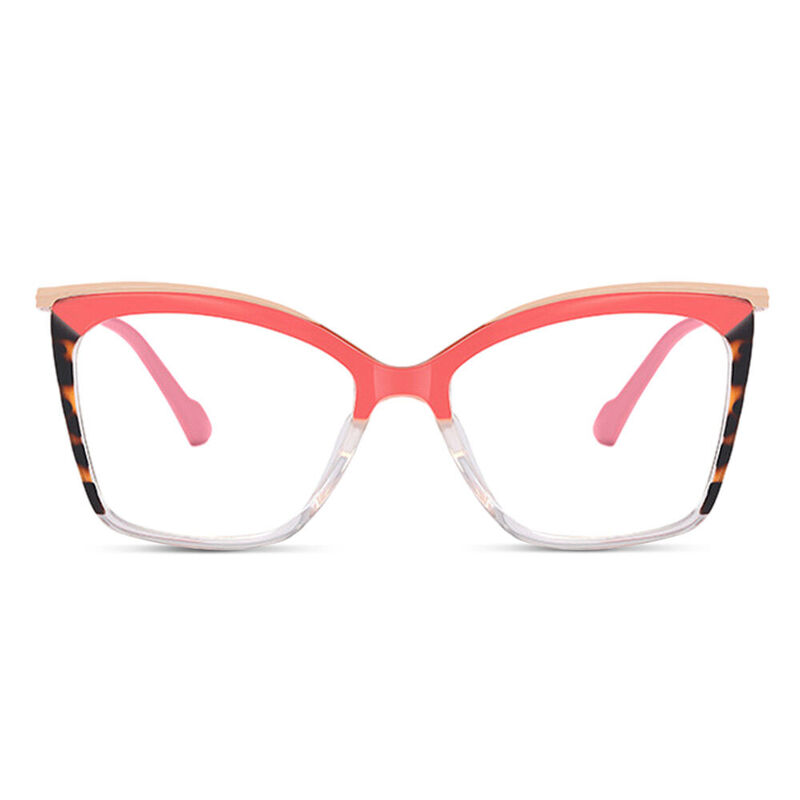 Alcott Cat Eye Orange Glasses