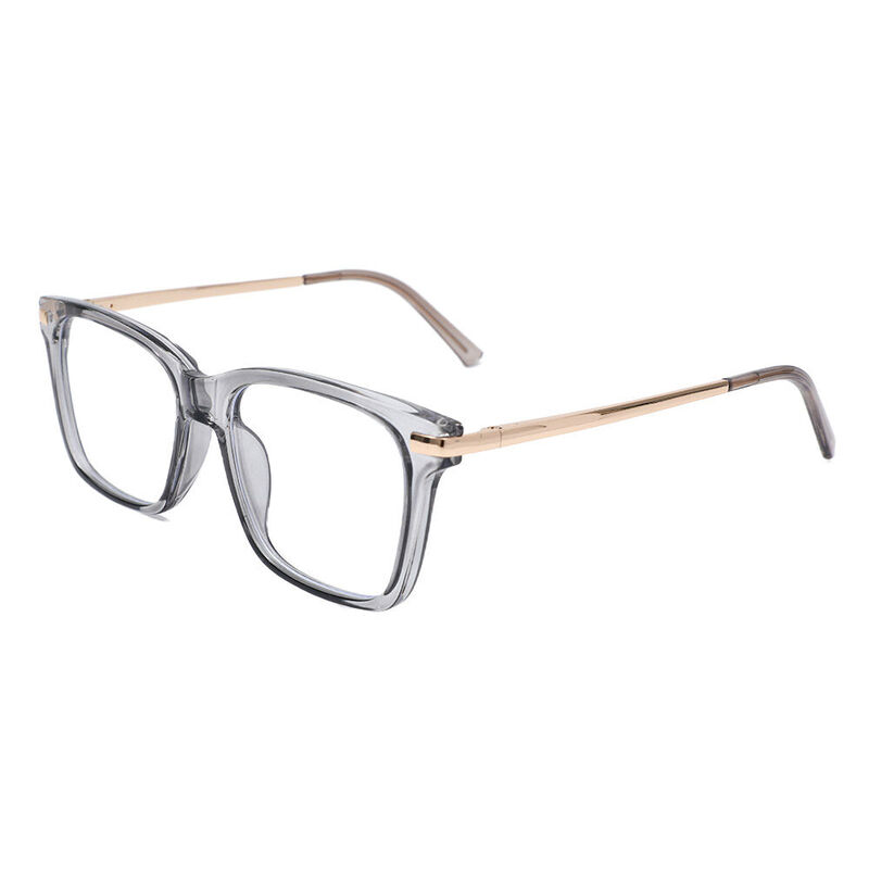 Elijan Square Gray Glasses