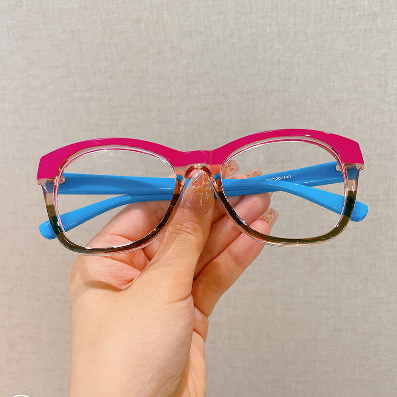 Lenee Cat Eye Pink Glasses