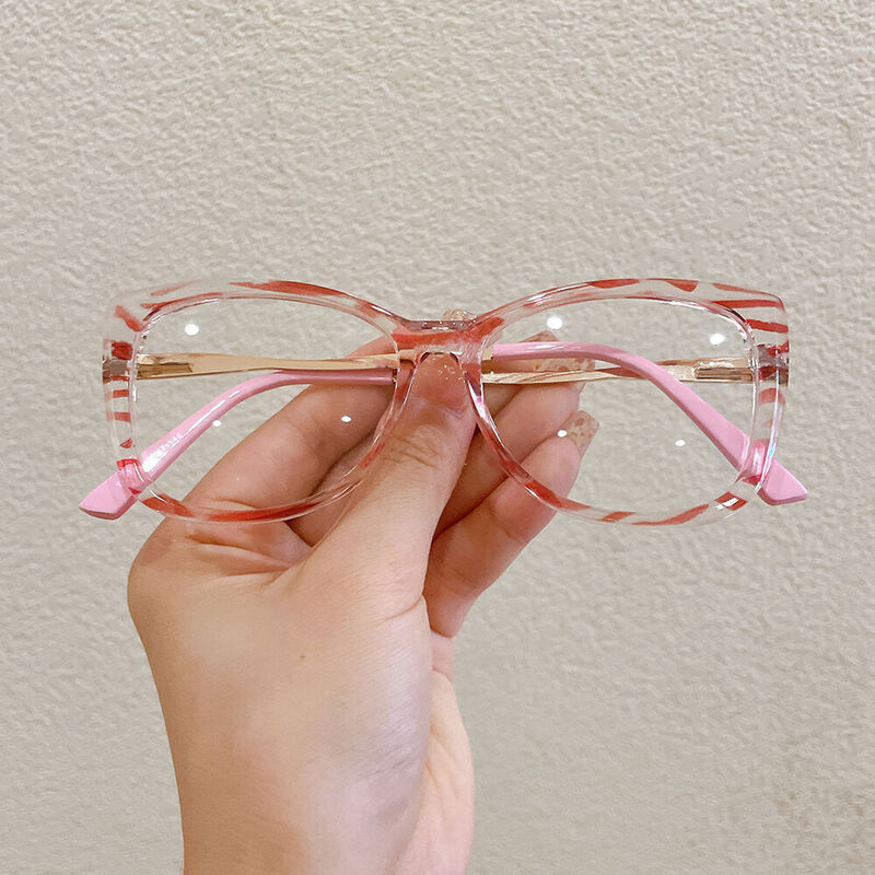 Josepa Cat Eye Pink Glasses