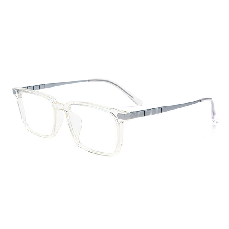 Lytton Rectangle Clear Glasses