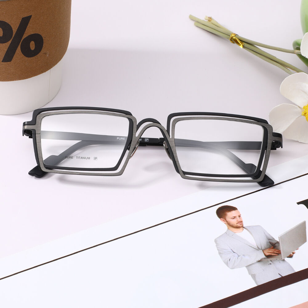 Lunettes de Vue Colinee Rectangle Noir