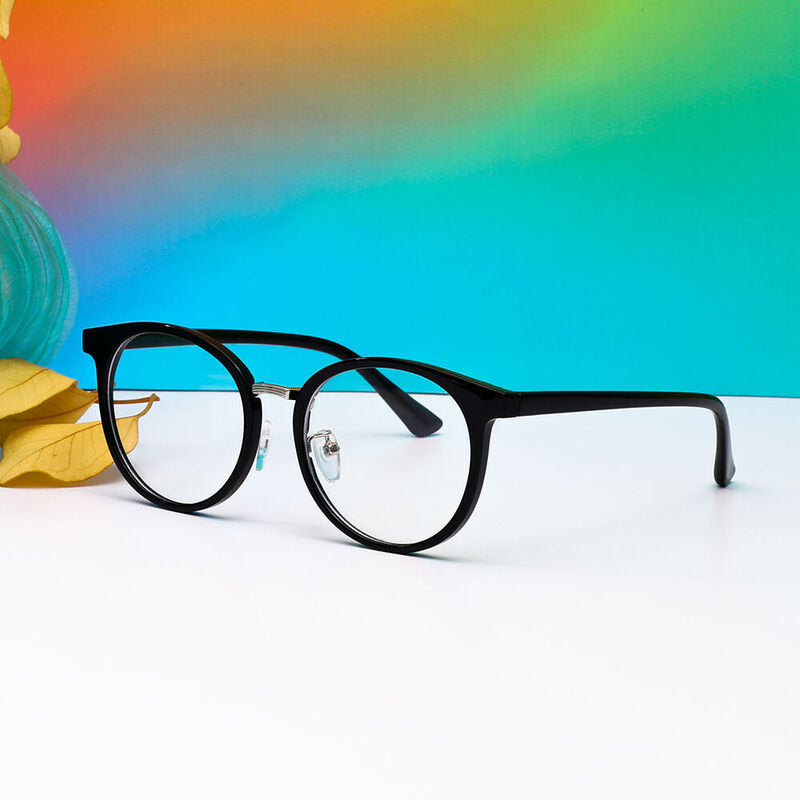 Lunettes de Vue Armste Ronde Noir