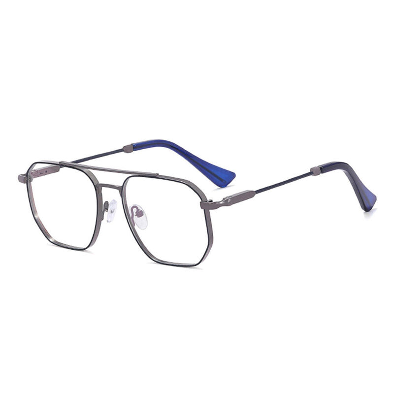 Hutt Aviator Blue Glasses