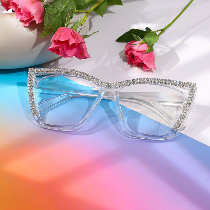 Lunettes de Vue Adolpie Cat Eye Transparent