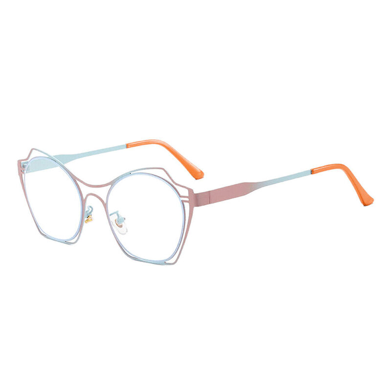 Foster Cat Eye Blue Glasses
