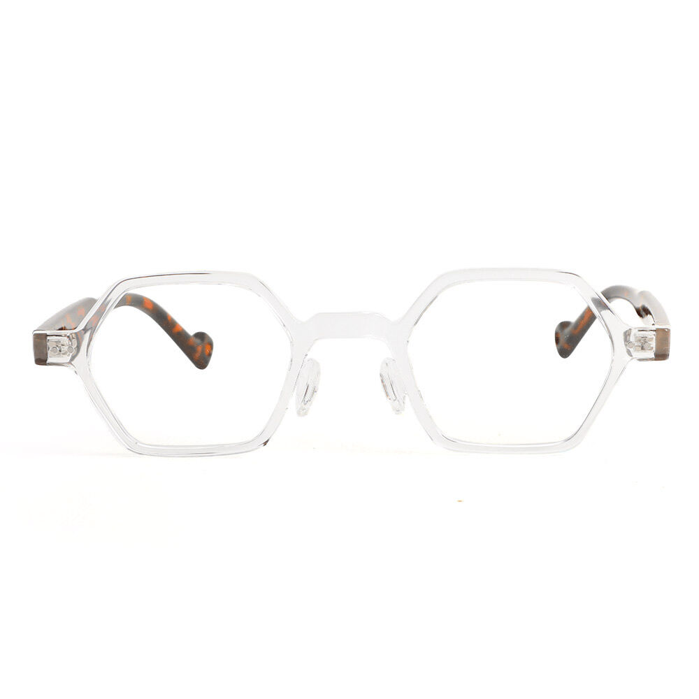 Burgess Geometrische Klare Brille