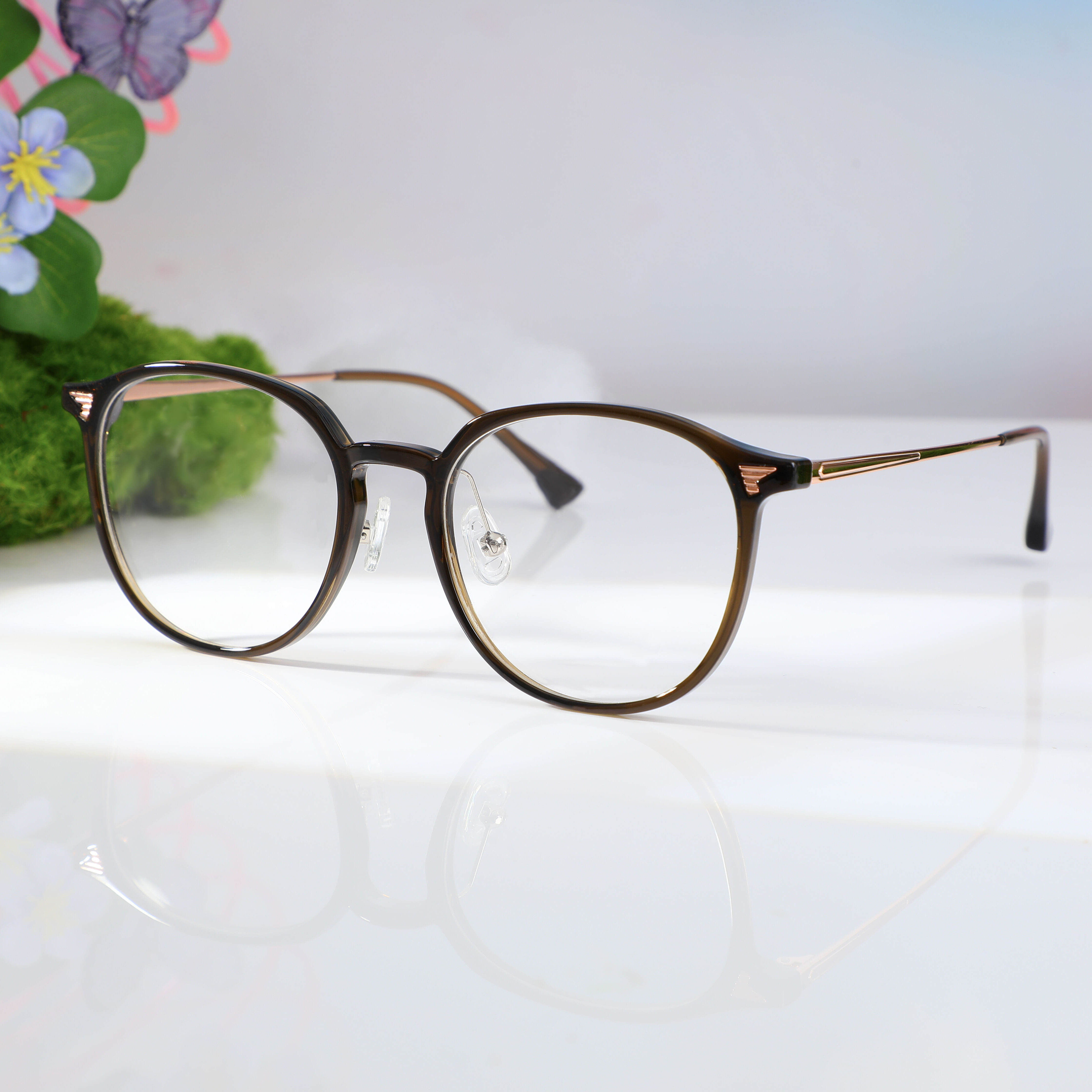 Occhiali da Vista Arlene Rotondo Marrone