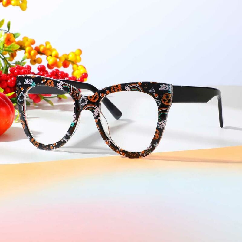 Occhiali da Vista Eileen Cat Eye Nero