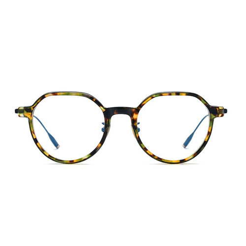 Waite Round Green Glasses