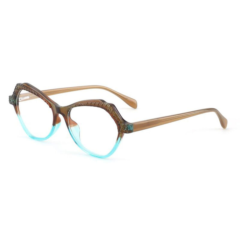 Bentham Cat Eye Brown Glasses
