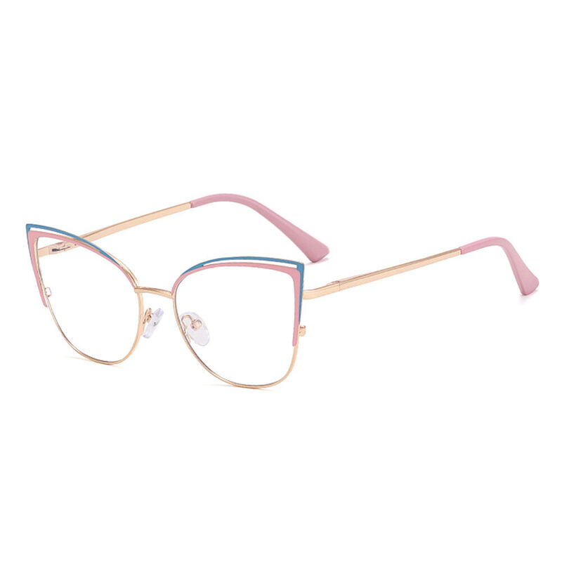 Browne Cat Eye Pink Glasses