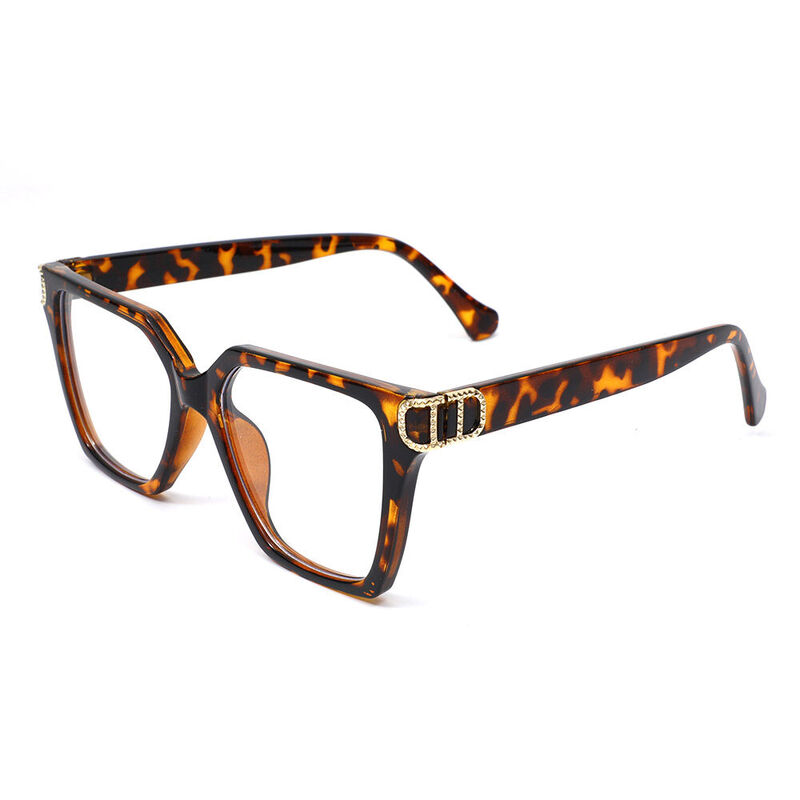 Lennee Geometric Tortoise Glasses