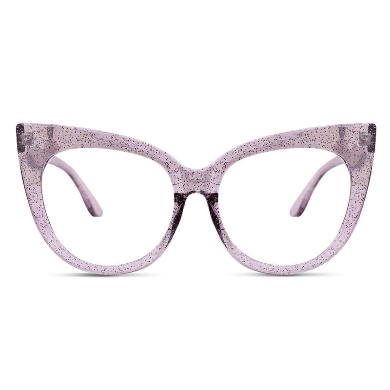 Josh Cat Eye Gray Glasses
