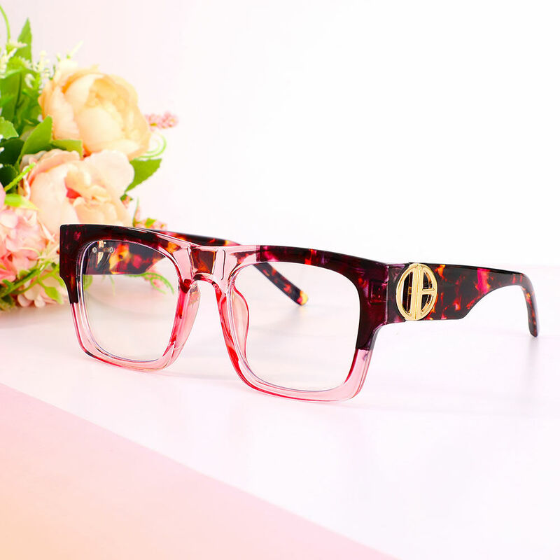 Marshall Square Pink Glasses