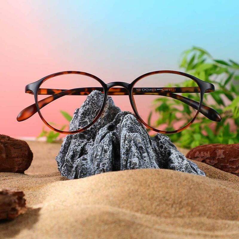 Jill Runde Schildkröte Brille