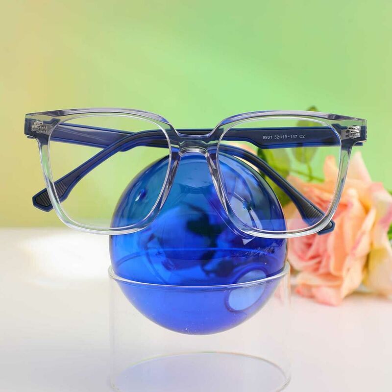 Regina Quadratische Graue Brille