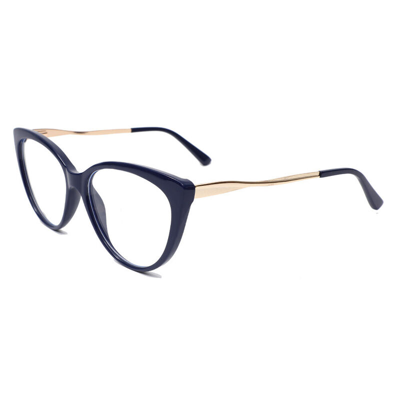 Susanel Cat Eye Blue Glasses