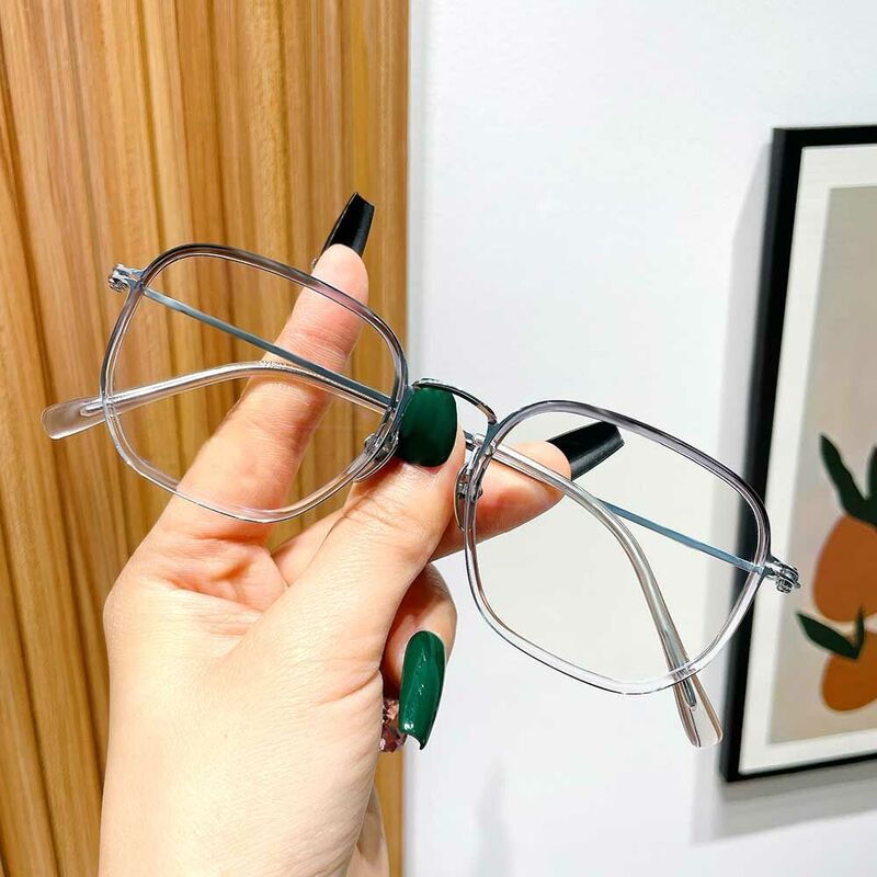Carl Square Clear Glasses