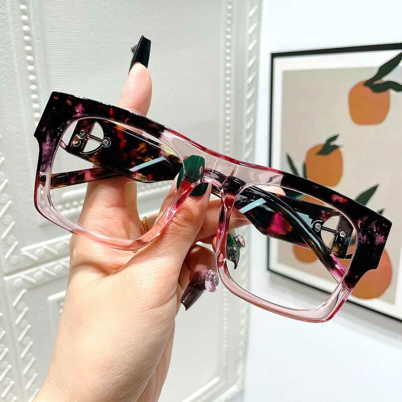 Marshall Square Pink Glasses