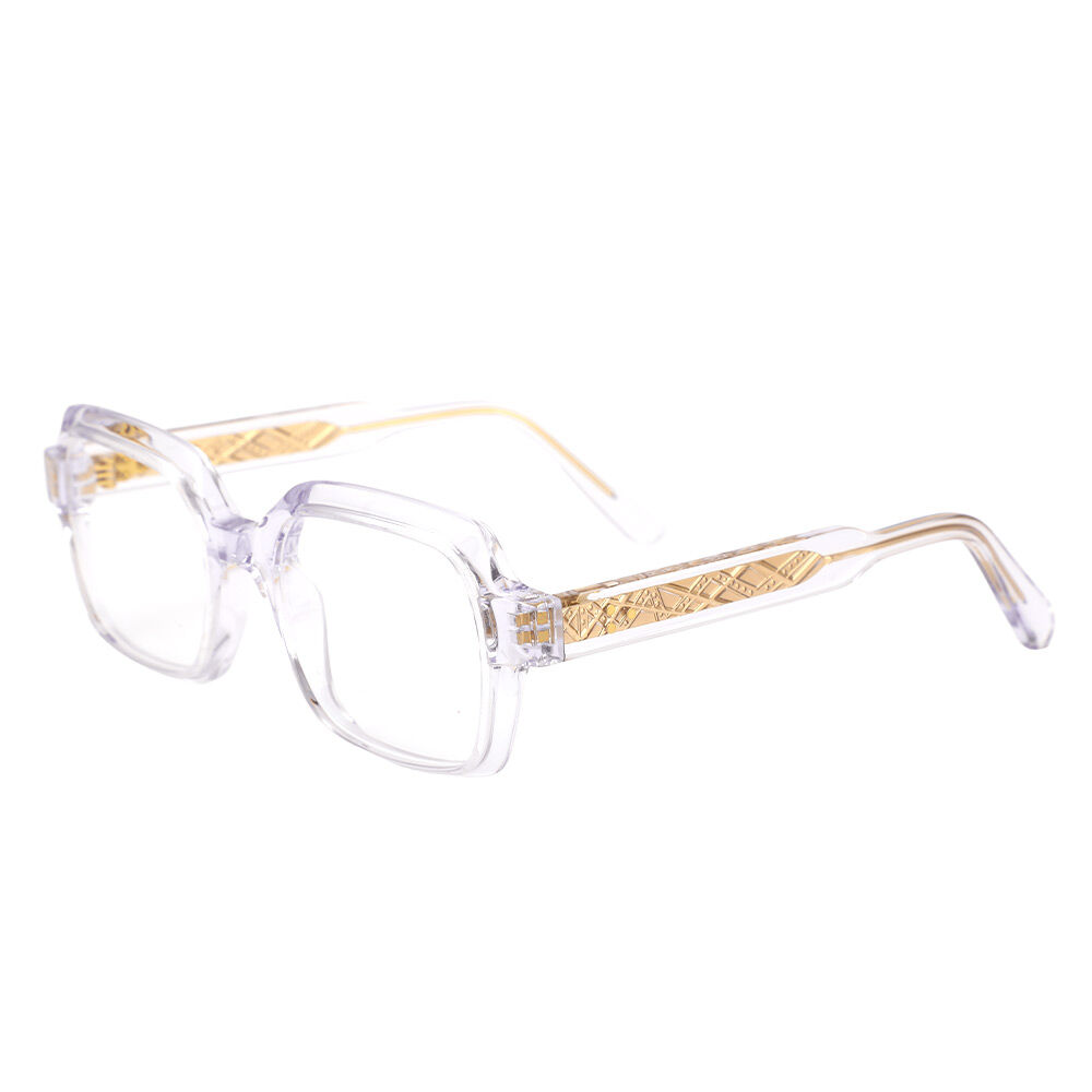 Bulwe Quadratische Klare Brille