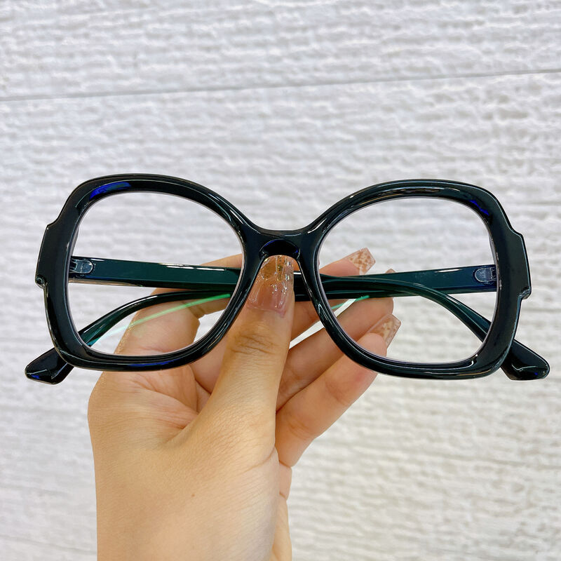 Auguis Cat Eye Black Glasses